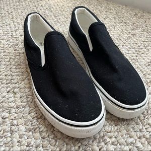 XRH SHOES Women's Slip on Shoes Low Top Canvas